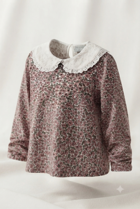 Primark - Blouse fleurie à col Claudin