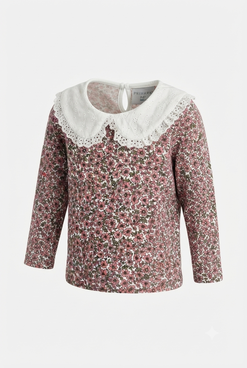 Primark - Blouse fleurie à col Claudin – Image 2