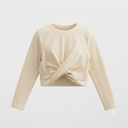 Kiabi  blouse court croisé