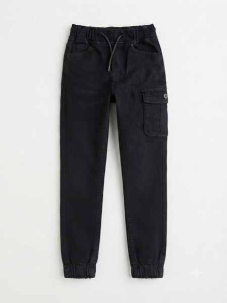 Kiabi - Pantalon Cargo noir
