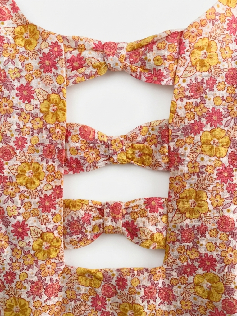 Sergent major_ Blouse estivale à fleurs avec une touche féminine charmante. – Image 4