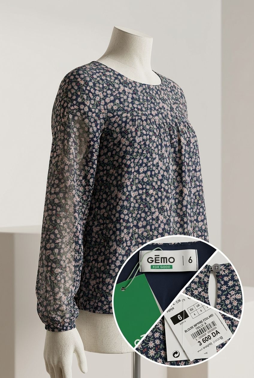 Gemo - Blouse fleurie – Image 3