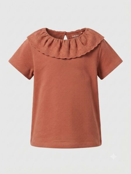 Verbaudet- Blouse a col broderie anglaise