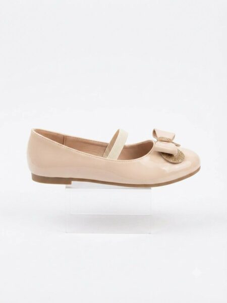 Dorimi-Ballerines fille vernies avec bride élastique