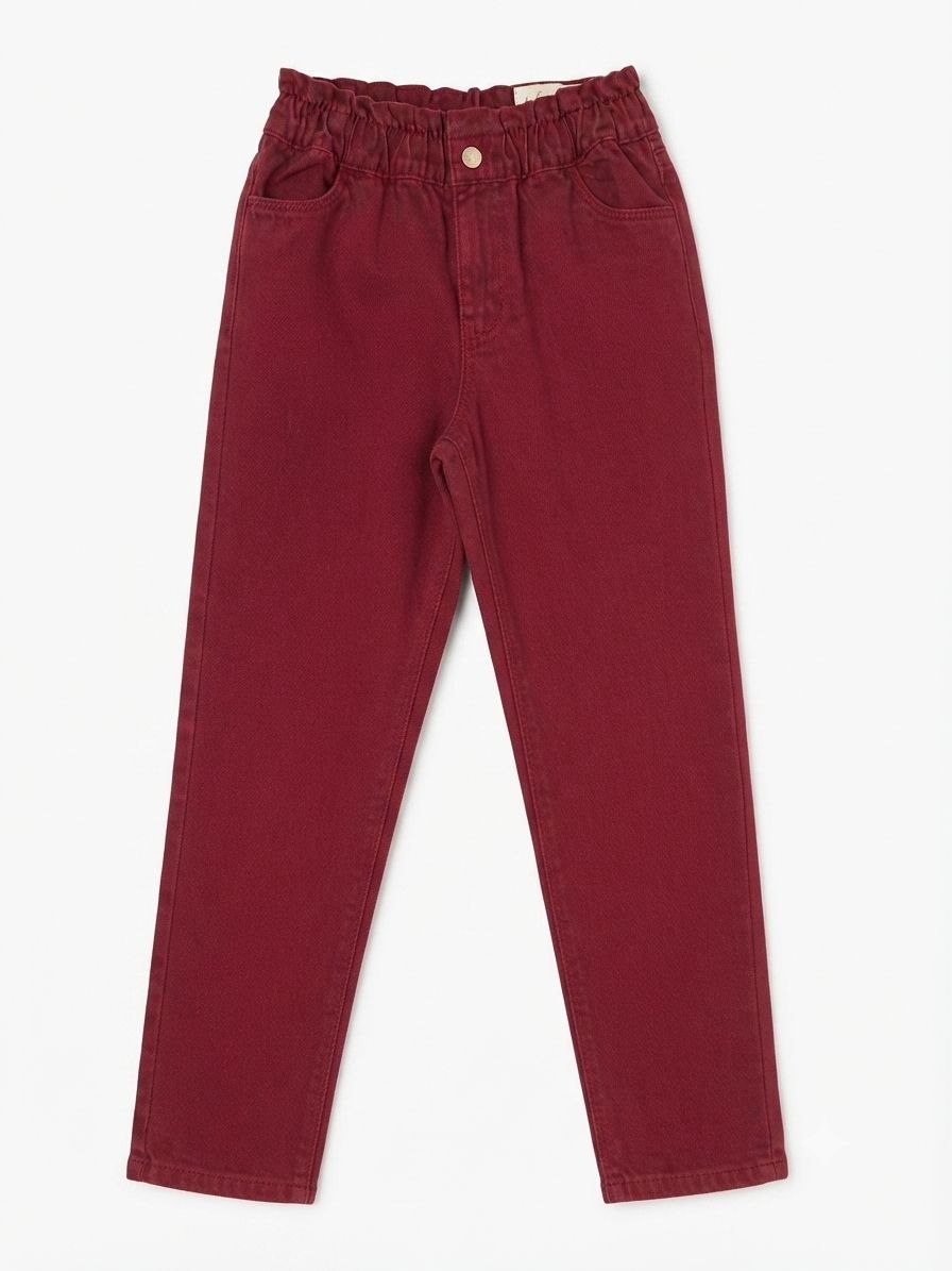 Kiabi- Pantalon taille haute élastiquée à deux couleur – Image 4