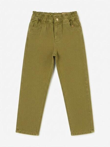 Kiabi- Pantalon taille haute élastiquée à deux couleur