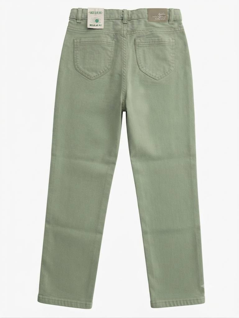 Vertbaudet- Pantalon décontracté à poches volantées à deux couleur – Image 7