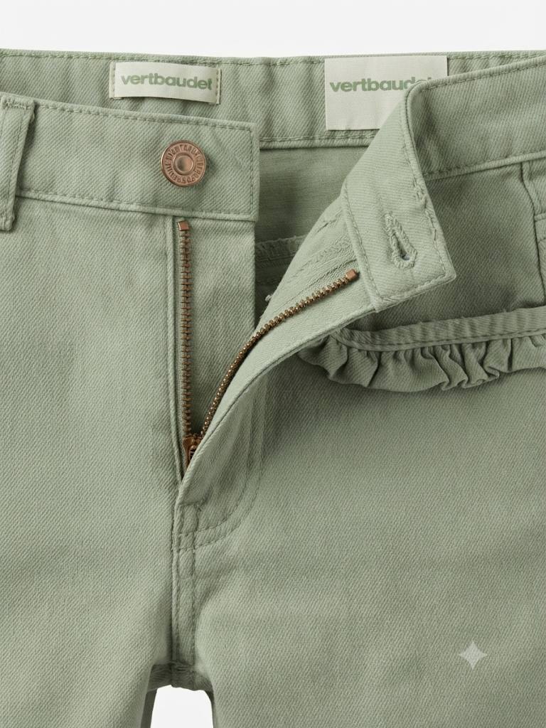 Vertbaudet- Pantalon décontracté à poches volantées à deux couleur – Image 8