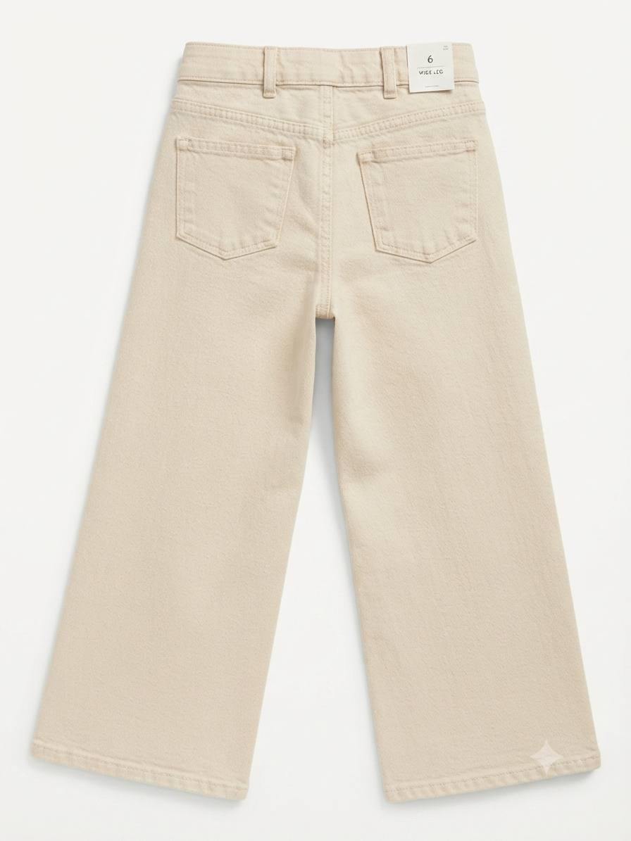 Gèmo- Pantalon taille haute à l'aspect légèrement brillant – Image 3