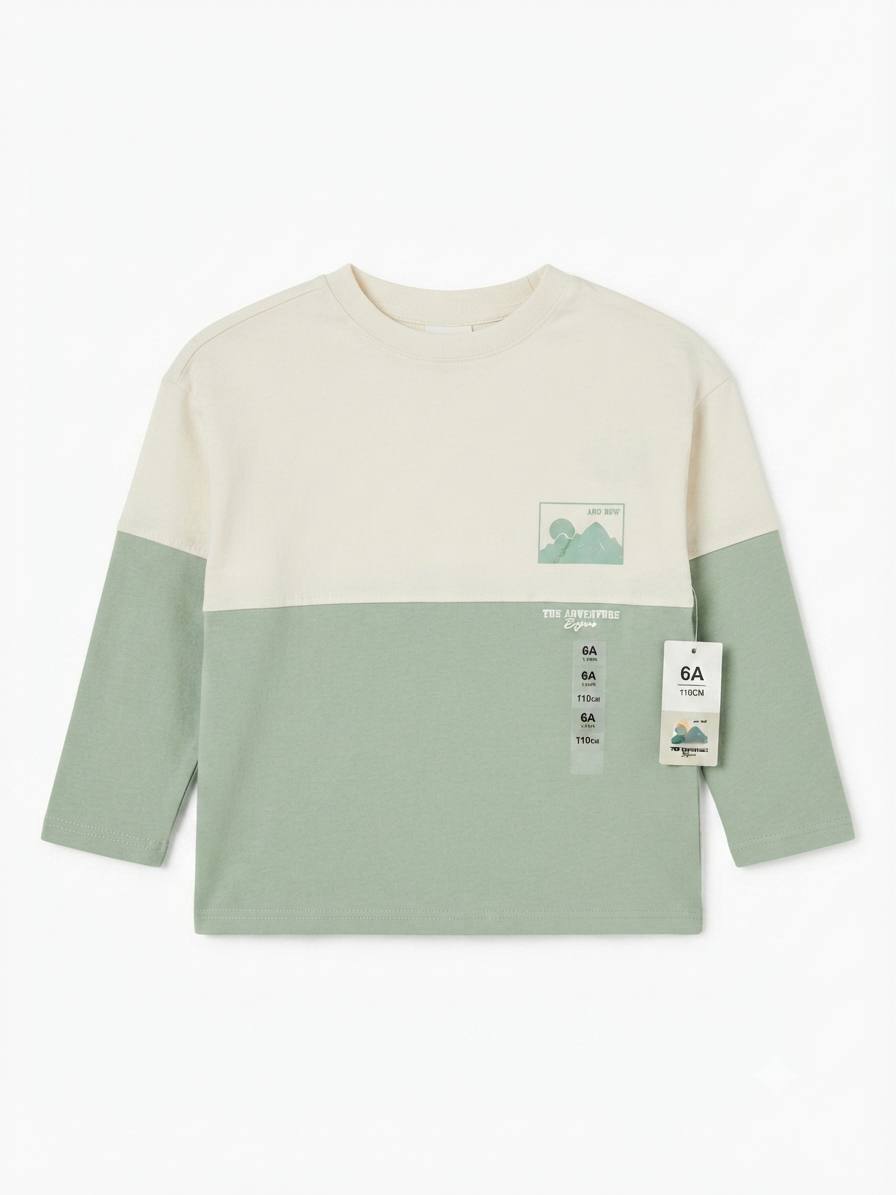 Kiabi - T-shirt bicolore