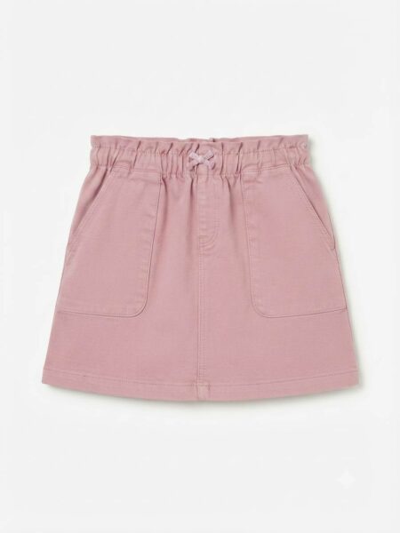 Cool club- Jupe mauve avec taille élastique