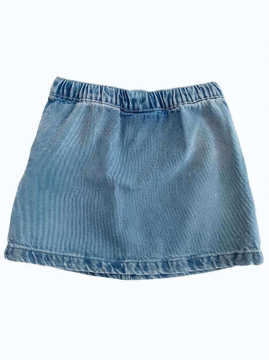Cool club-Jupe en jean taille elastique avec un cordon de serrage. – Image 3