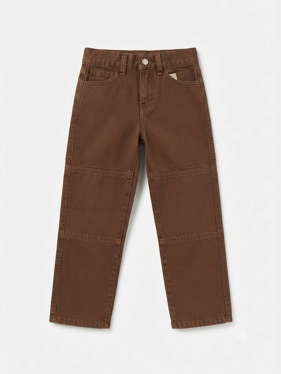 Kiabi- Pantalon garçon en jean coupe droite – Disponible en deux couleurs – Image 2
