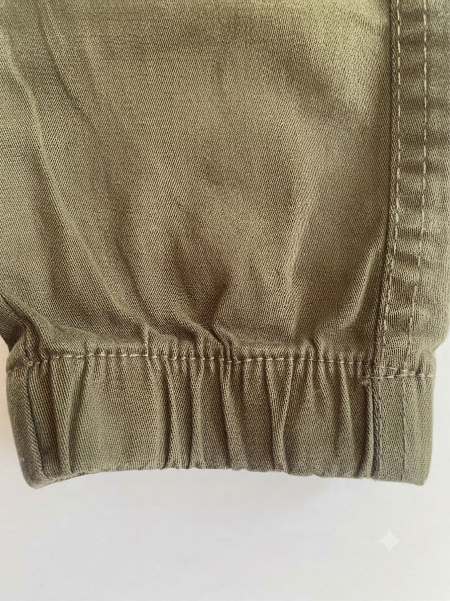 Okaidi- Pantalon cargo à taille élastiquée avec poches multiples – Image 6