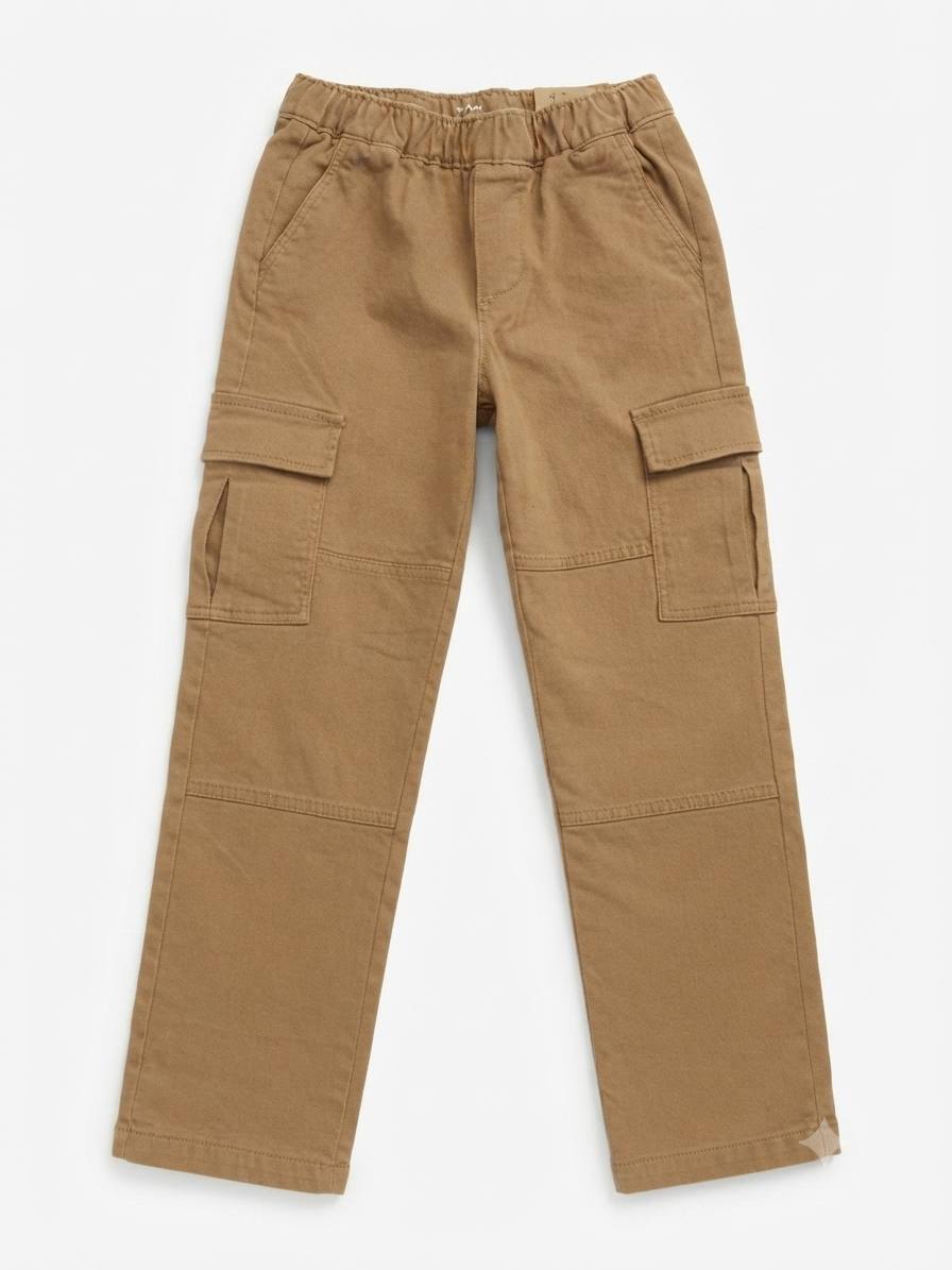 Kiabi- Pantalon cargo décontracté à taille élastique à deux couleur – Image 5