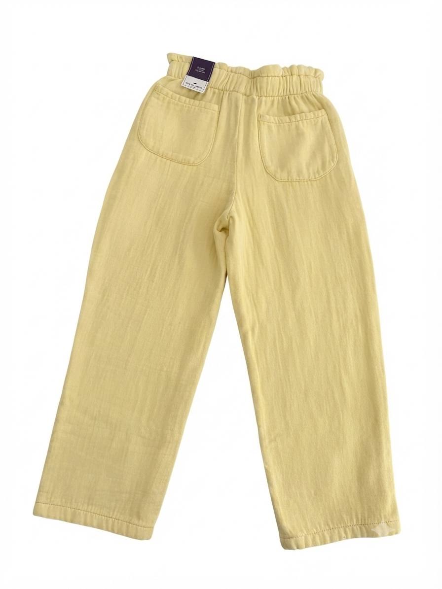Sergent major - pantalon jaune à taille élastique – Image 3