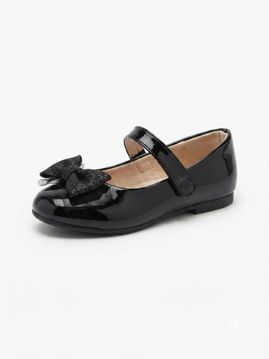 Dorimi-Ballerines Fille Vernies a trois couleur avec Nœud . – Image 4