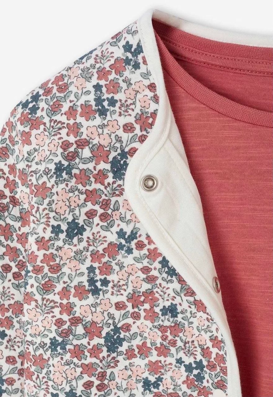 Vertbaudet- Robe elegante avec gilet fleuri. – Image 6