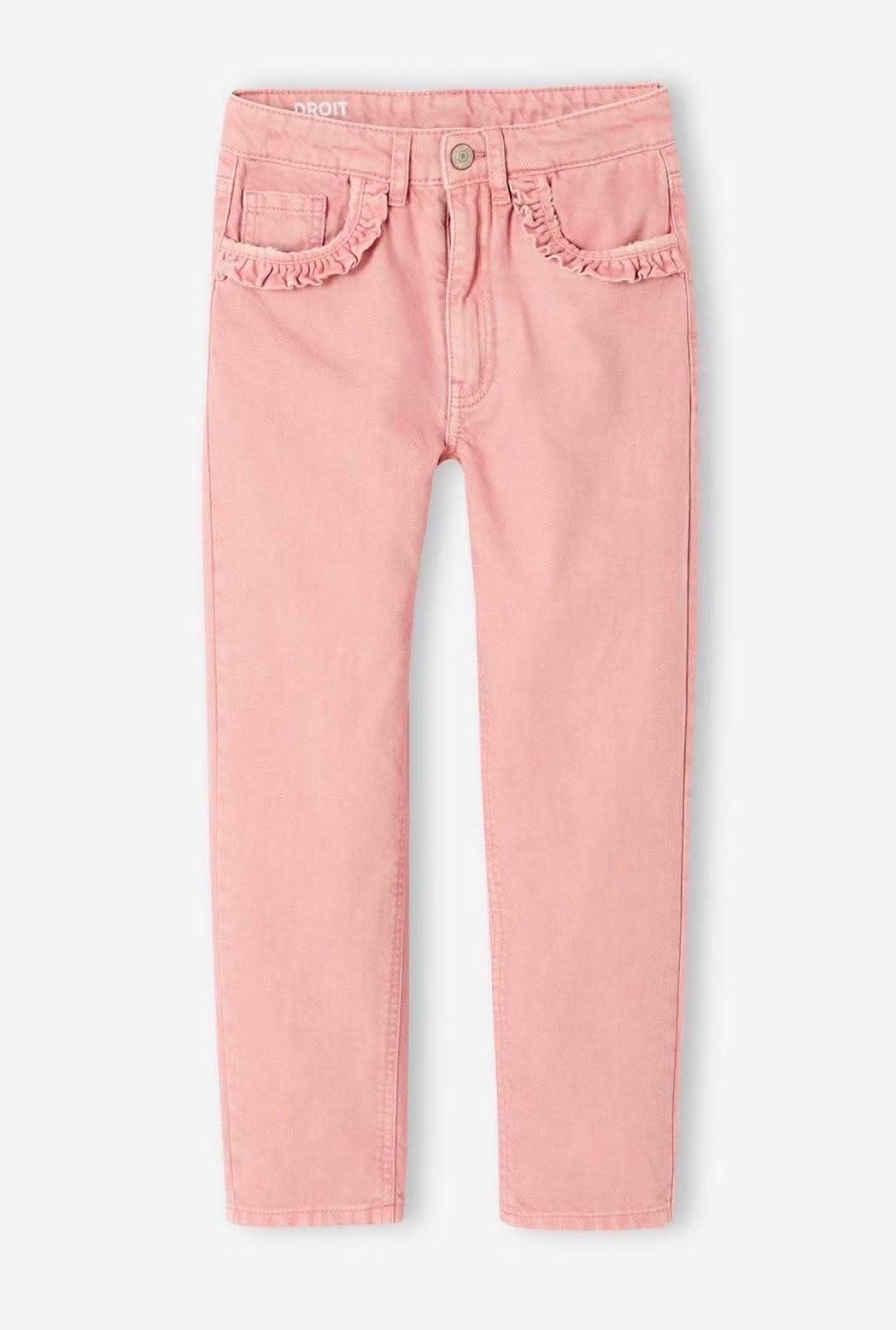 Vertbaudet- Pantalon décontracté à poches volantées à deux couleur